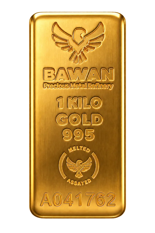 1 kg Gold Bar — 995 AU