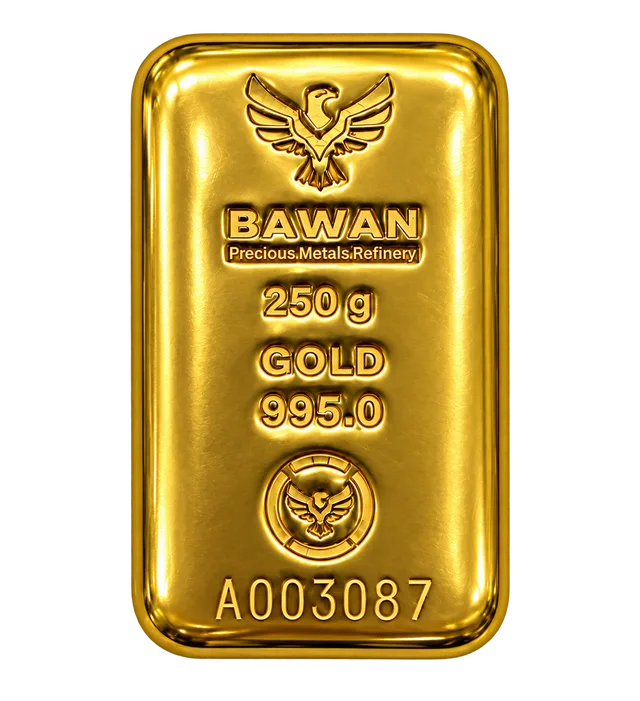 250 g Gold Bar — 995 AU